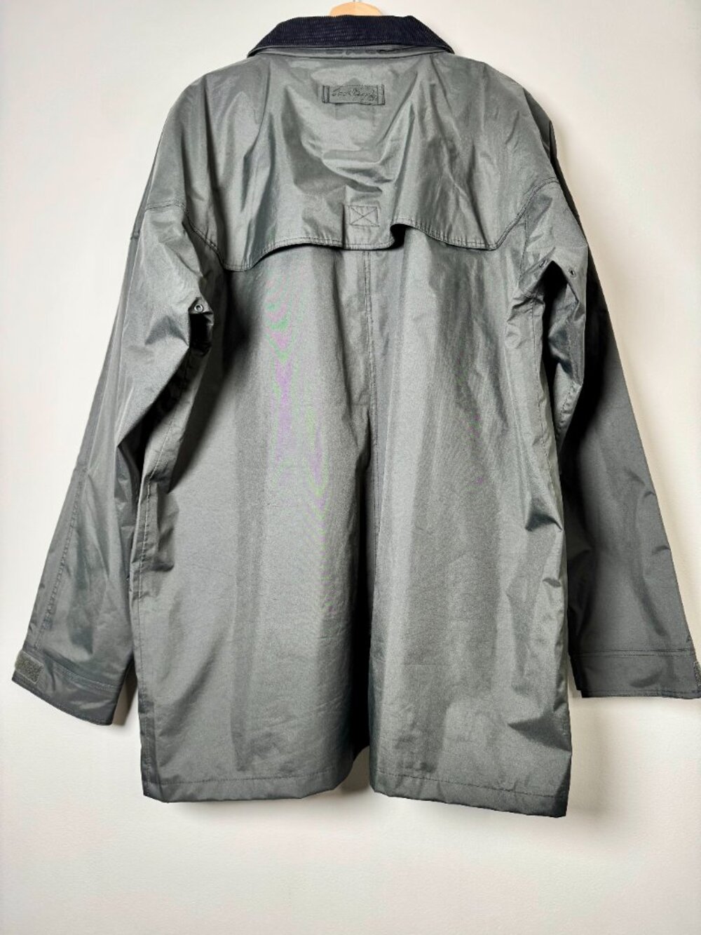 Jack Murphy Men's Green Waterproof Utility Corduroy Trim Coat Jacket Sz 2XL - Picture 8 of 12